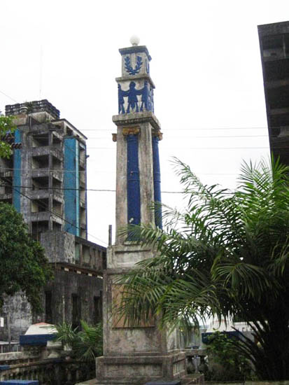 Matilda Newport monument in Liberia