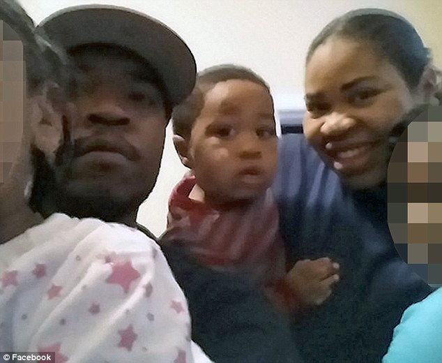 Mother Michelle Gregg, 32 (right) and father Deonne Dickerson, 36 (left), revealed that three-year-old son Isiah (center) is 'doing well' as he continues to recover after falling into a gorilla enclosure