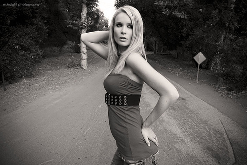 Blonde - I think.